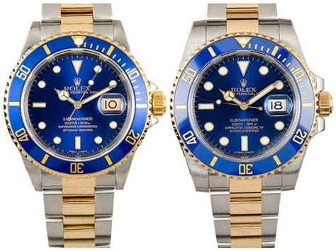 maglie rolex 16613|rolex 116613 vs 16613.